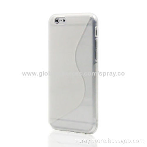 S-Line TPU Gel Back Cover Cases for iPhone, Various Colors Available